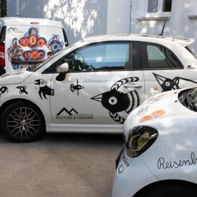 art on the car ::: stutzig & hacker for art