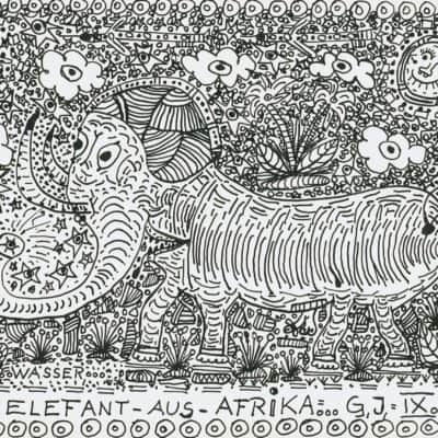 EIN-ELEFANT-AUS-AFRIKA / AN-ELEPHANT-FROM-AFRICA