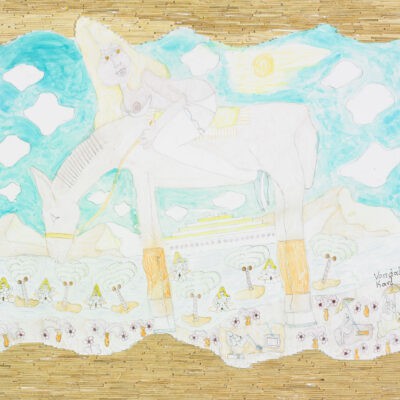 Gitti am Pferd / Gitti on the horse
