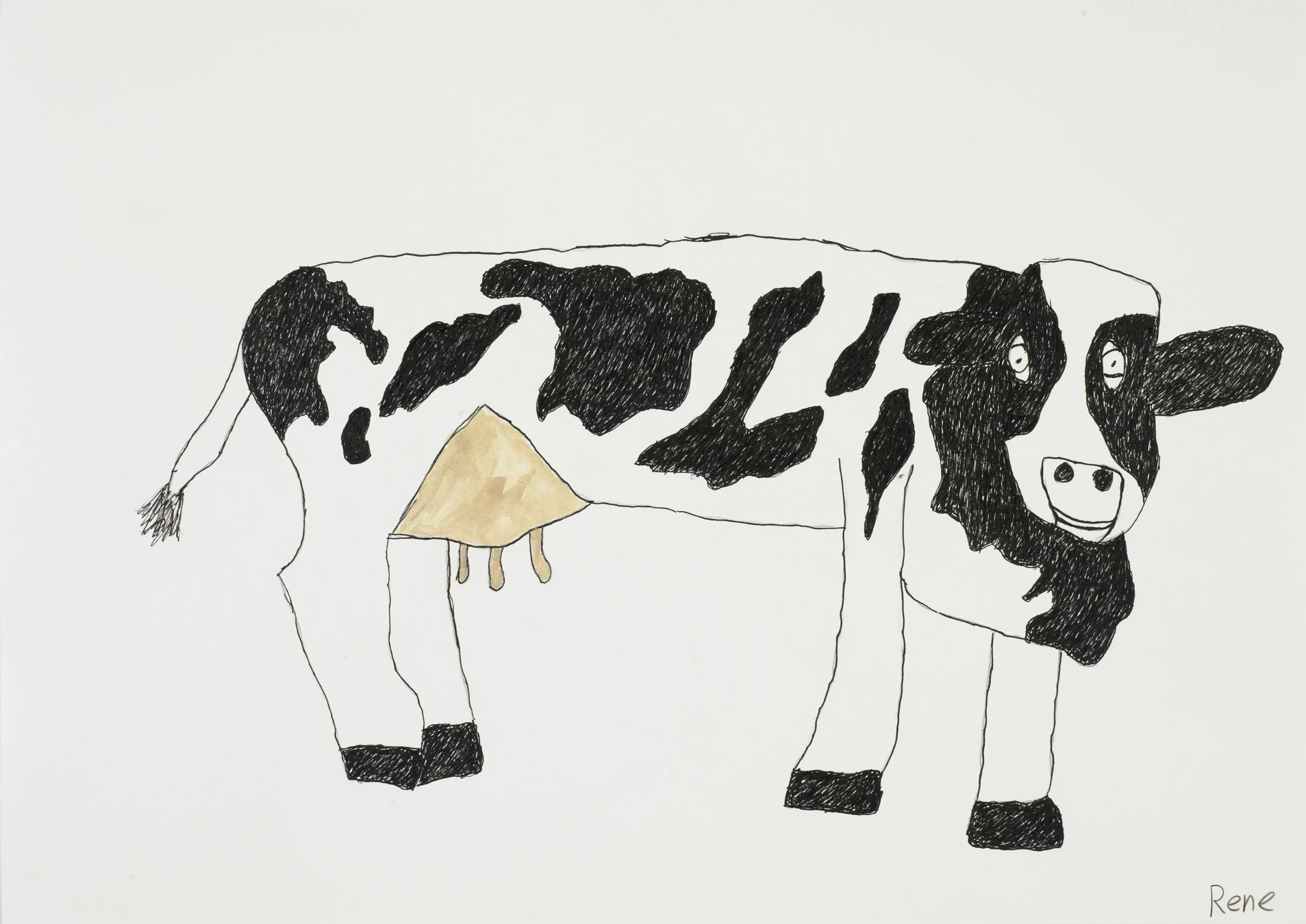 heinrich rené - Kuh / Cow