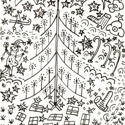 FROHE-WEIHNACHT PROSIT / MERRY-CHRISTMAS TOAST