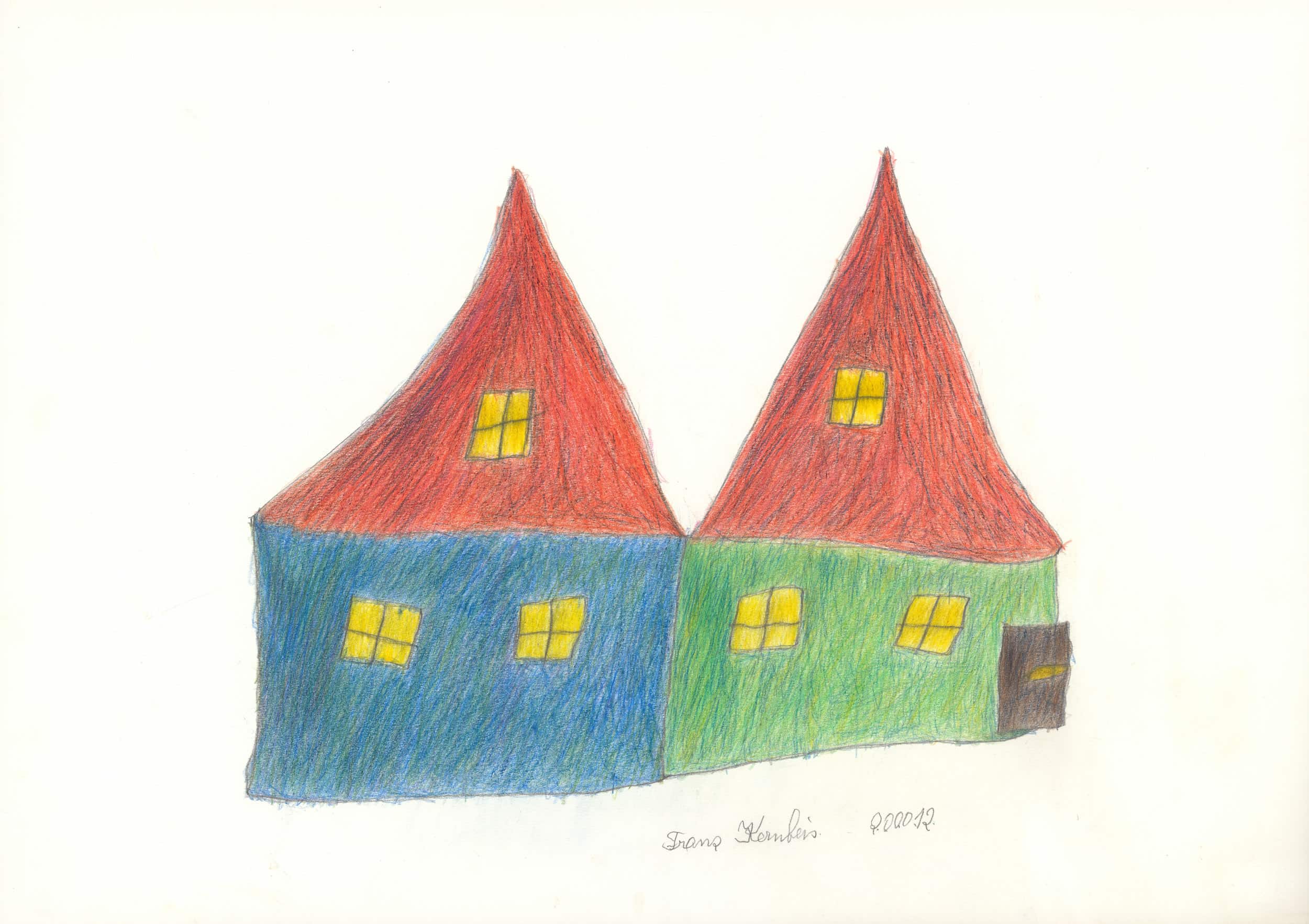 kernbeis franz - Zwei Häuser / Two houses