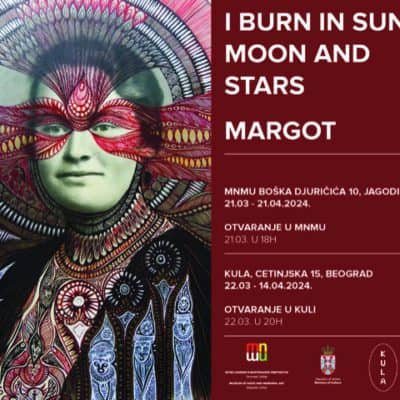 "I Burn in Sun, Moon and Stars" – Werke von Margot im Museum of Naïve and Marginal Art in Jagodina