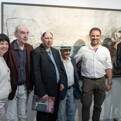 curated by juergen maurer - höchst persönlich, Vernissage galerie gugging