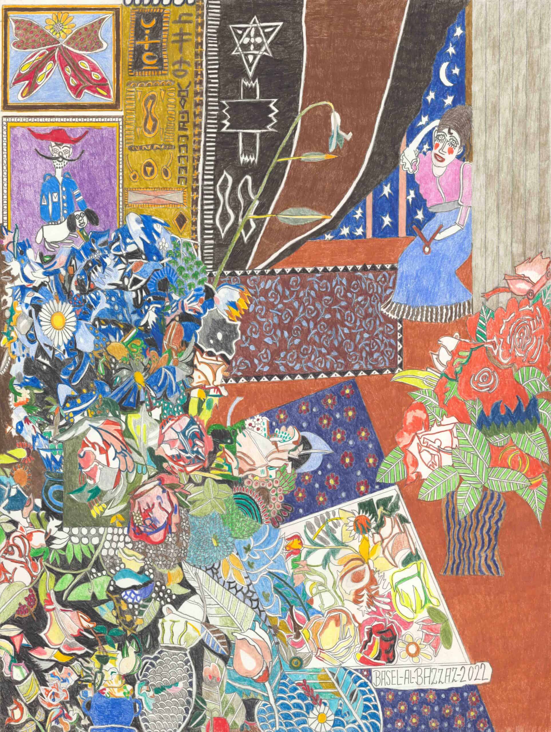 al-bazzaz basel - Bilder und Teppiche / Paintings and carpets