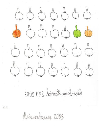 reisenbauer heinrich - Äpfel / apples