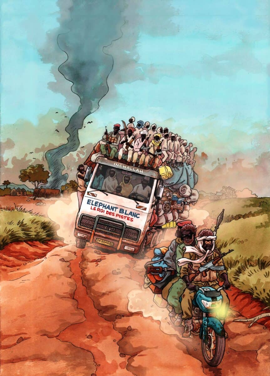 Didier Kassaï, Der Exodus /The Exodus