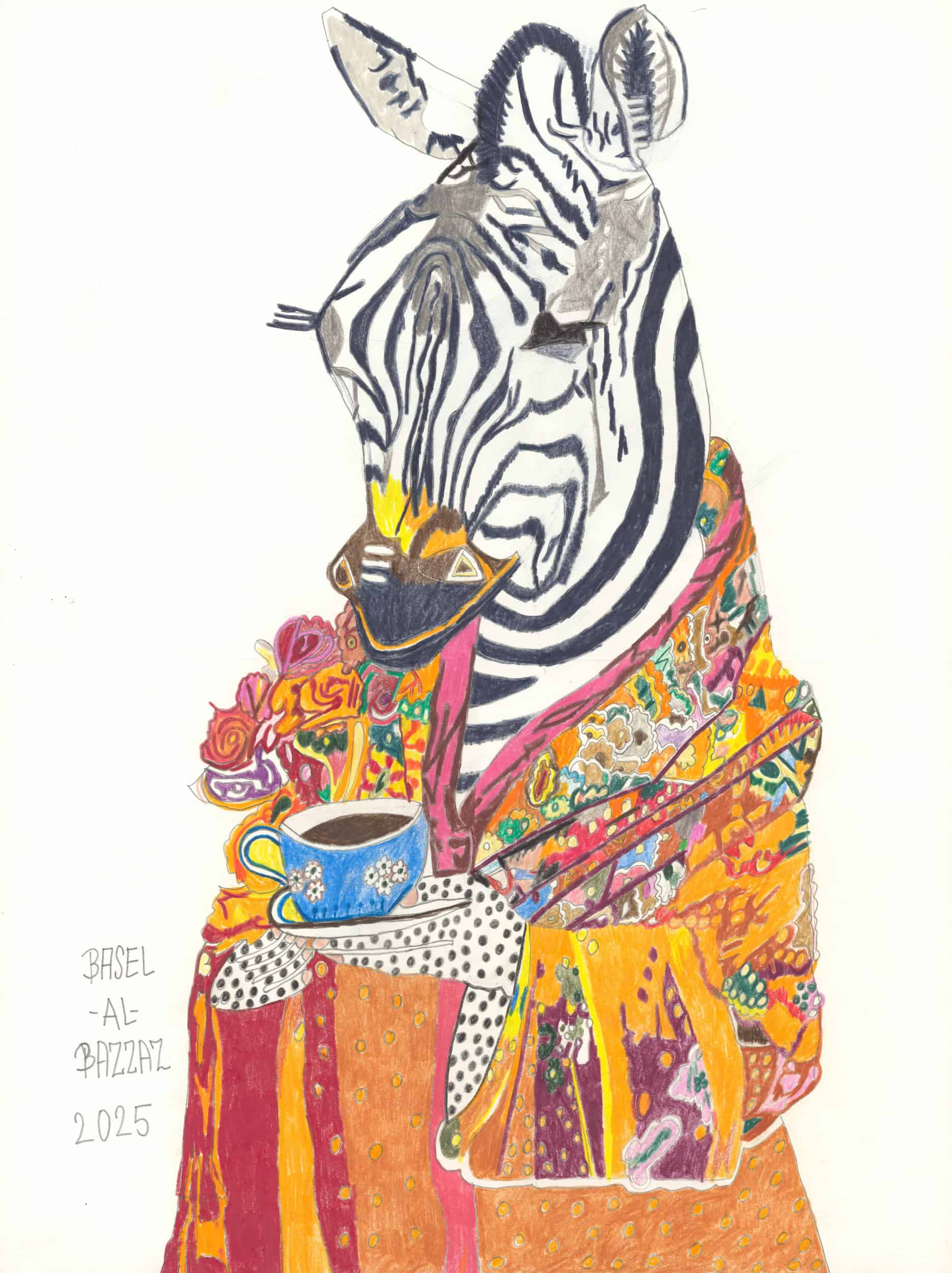 Al-Bazzaz Basel - Tea Time beim Zebra / Tea Time at the Zebra