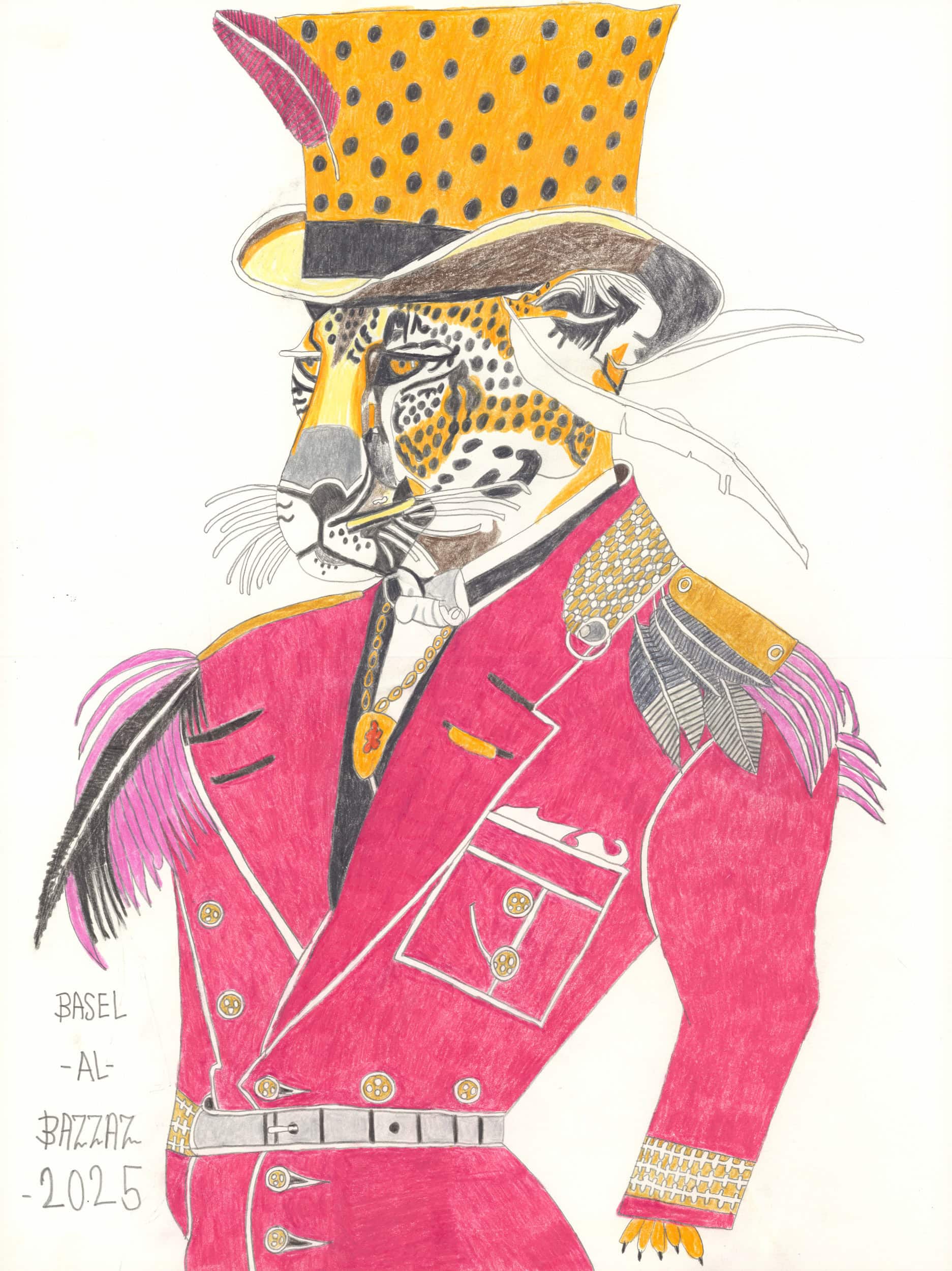 Al-Bazzaz Basel - Leopard in Uniform / Leopard in Uniform