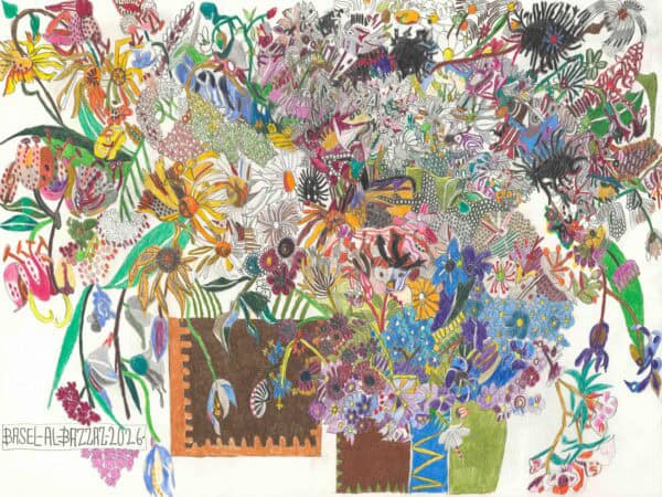 Die Blumen so bunt/The flowers so colourful - al-bazzaz basel