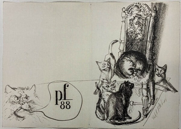 Neujahrswünsche 87/88  // New Year's Greetings 87/88 - ketscher lutz r.
