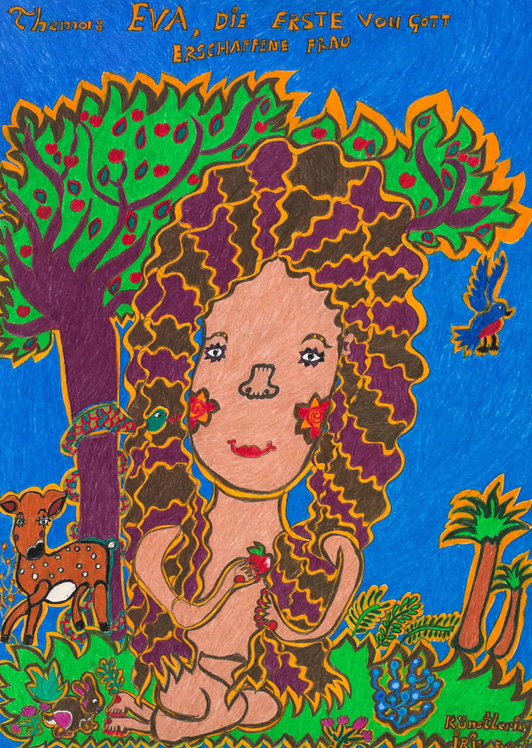 Ewald Iris - Eva, die erste von gott erschaffene frau / Eve, the first woman created by god