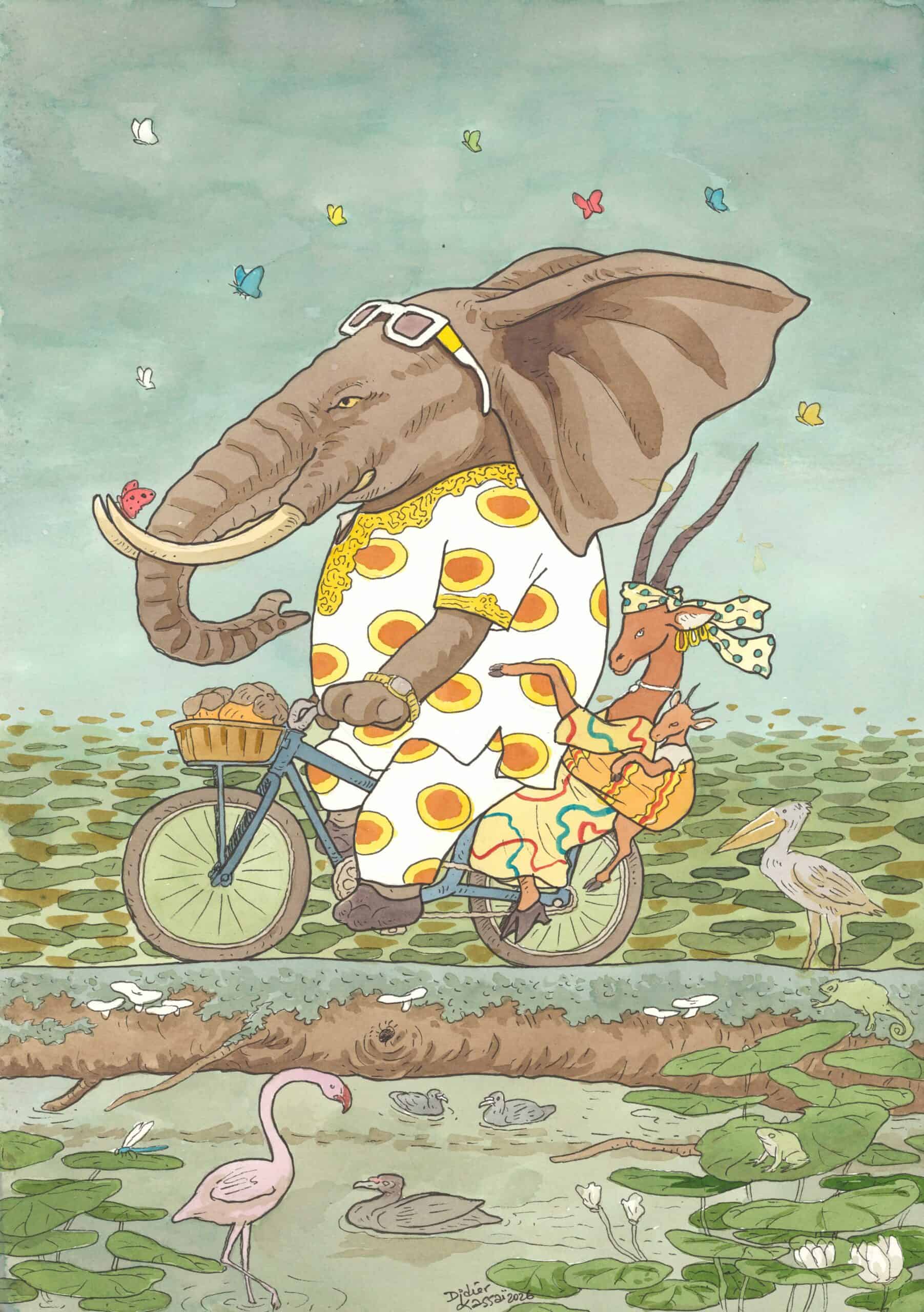 kassaï didier - Achikana vélo (Fahrradausflug/Bike adventure)
